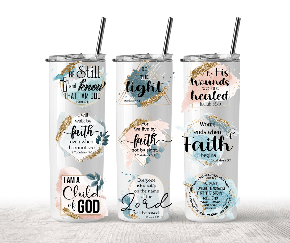 Faith Affirmation Tumbler