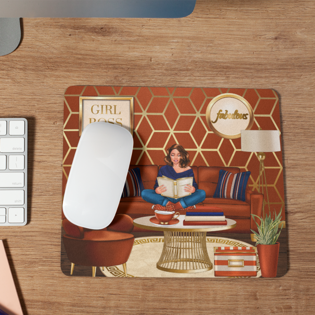 Girl Boss Computer Mouse Pads