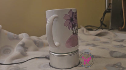 God is With Her She Will Not Fail Psalms 46:5  12 oz mug