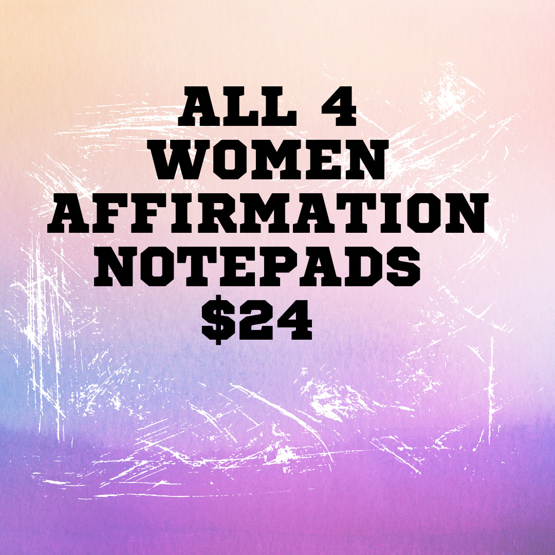"Woman Affirmation" Notepad