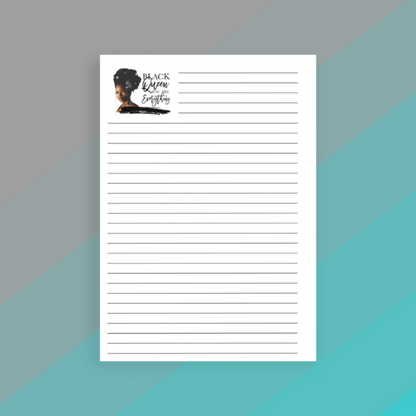 "Woman Affirmation" Notepad