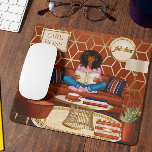 Girl Boss Computer Mouse Pads