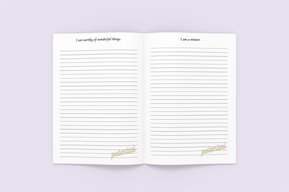 I Have Great Potential Affirmation Journal