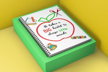 Teacher Spiral Notebook