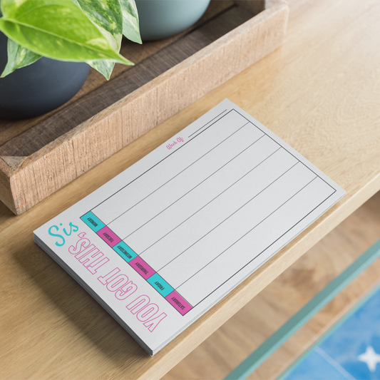 "You Got This, Sis!" Notepad