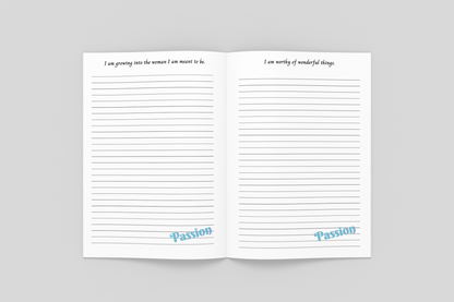Driven by My Passion Affirmation Journal